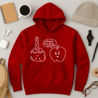 Wheres the Stick Go? Caramel Apple Hoodie