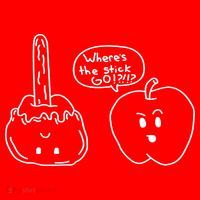 Wheres the Stick Go? Caramel Apple Tall T-Shirt