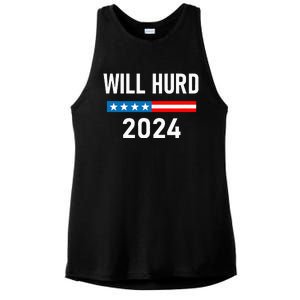 Will Hurd for President Will Hurd 2024 Ladies PosiCharge Tri-Blend Wicking Tank