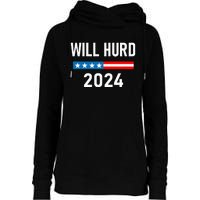 Will Hurd for President Will Hurd 2024 Womens Funnel Neck Pullover Hood