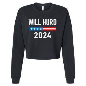 Will Hurd for President Will Hurd 2024 Cropped Pullover Crew