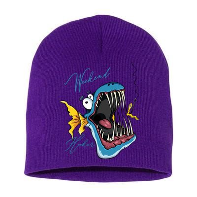 Weekend Hooker Fishing Short Acrylic Beanie