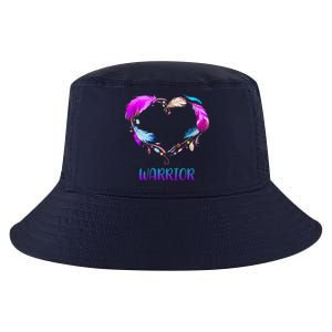 Warrior Heart Feather Graphic Cool Comfort Performance Bucket Hat