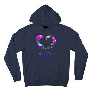 Warrior Heart Feather Graphic Hoodie