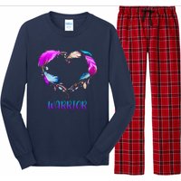 Warrior Heart Feather Graphic Long Sleeve Pajama Set