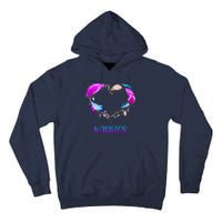 Warrior Heart Feather Graphic Tall Hoodie