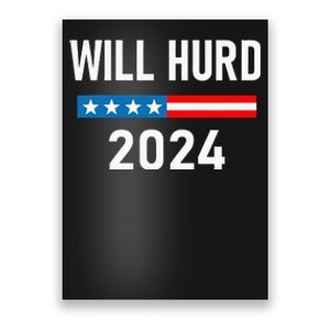 Will Hurd For President Will Hurd 2024 Poster