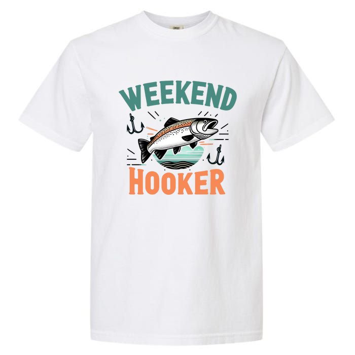 Weekend Hooker Fishing Garment-Dyed Heavyweight T-Shirt