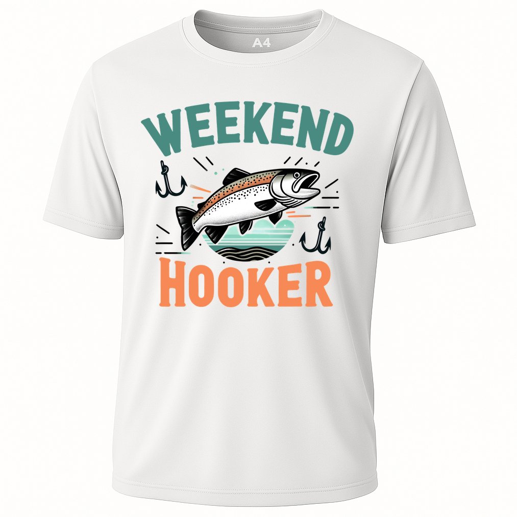Weekend Hooker Fishing Cooling Performance Crew T-Shirt