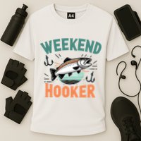 Weekend Hooker Fishing Cooling Performance Crew T-Shirt
