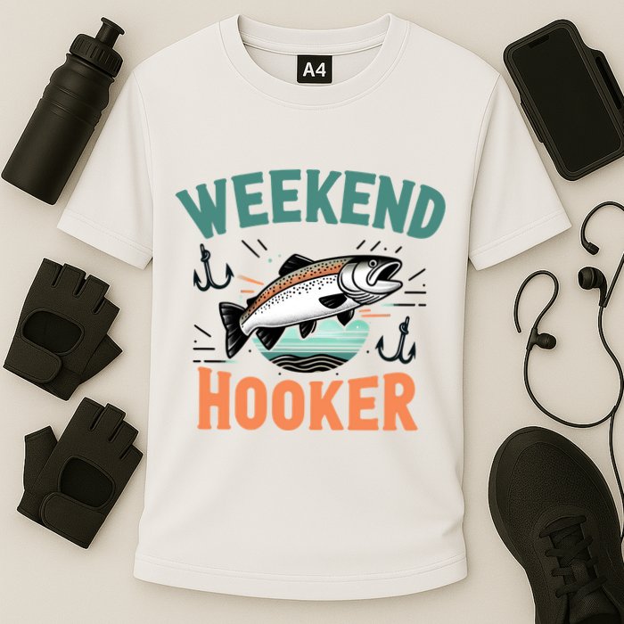 Weekend Hooker Fishing Cooling Performance Crew T-Shirt