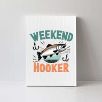 Weekend Hooker Fishing Canvas