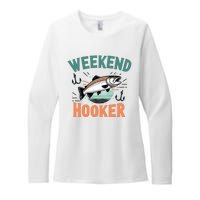 Weekend Hooker Fishing Womens CVC Long Sleeve Shirt