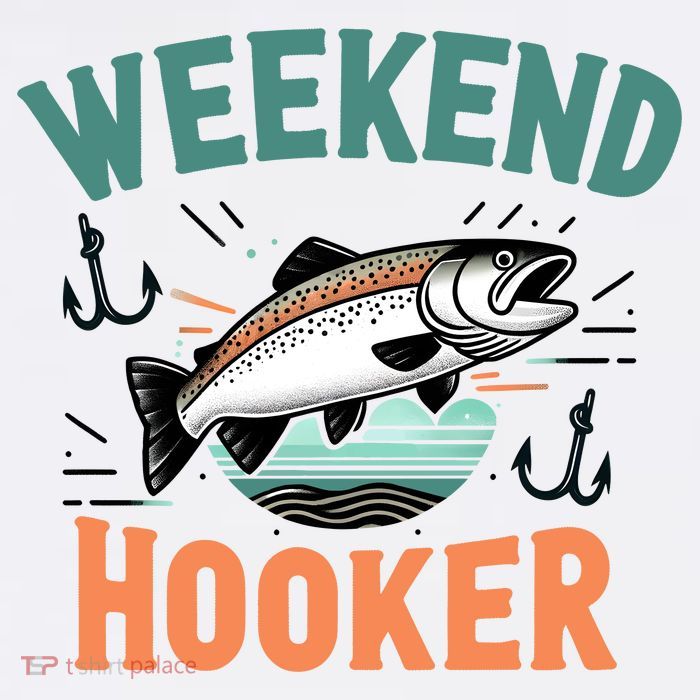 Weekend Hooker Fishing Women's V-Neck T-Shirt