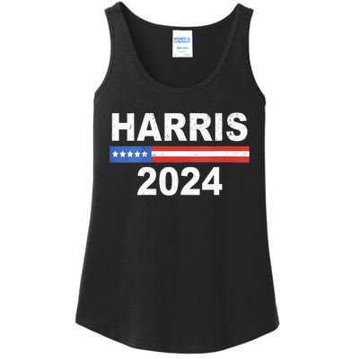 Wo Harris For President Election Kamala Harris 2024 Ladies Essential Tank