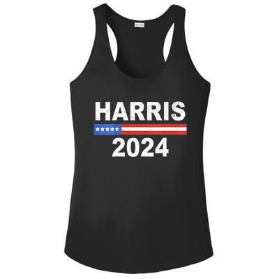 Wo Harris For President Election Kamala Harris 2024 Ladies PosiCharge Competitor Racerback Tank