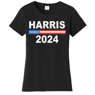 Wo Harris For President Election Kamala Harris 2024 Women's T-Shirt