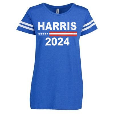 Wo Harris For President Election Kamala Harris 2024 Enza Ladies Jersey Football T-Shirt