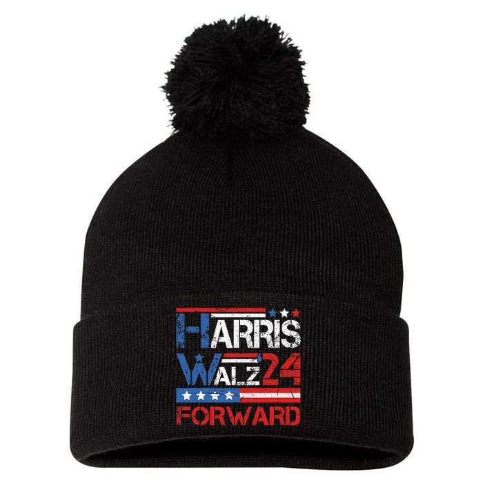 Waltz Harriswaltz Forward Pom Pom 12in Knit Beanie