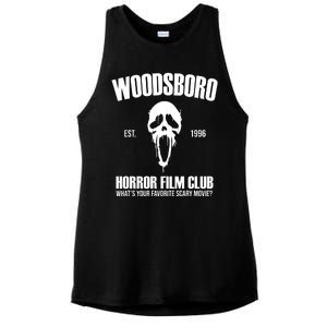 Woodsboro Horror Film Club Scary Movie Ladies PosiCharge Tri-Blend Wicking Tank