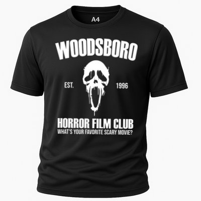 Woodsboro Horror Film Club Scary Movie Performance Shirt
