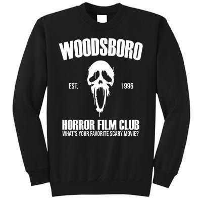 Woodsboro Horror Film Club Scary Movie Sweatshirt