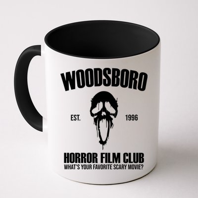 Woodsboro Horror Film Club Scary Movie Mug