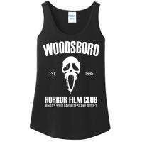 Woodsboro Horror Film Club Scary Movie Ladies Essential Tank