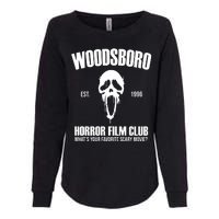 Woodsboro Horror Film Club Scary Movie Womens California Wash Sweatshirt