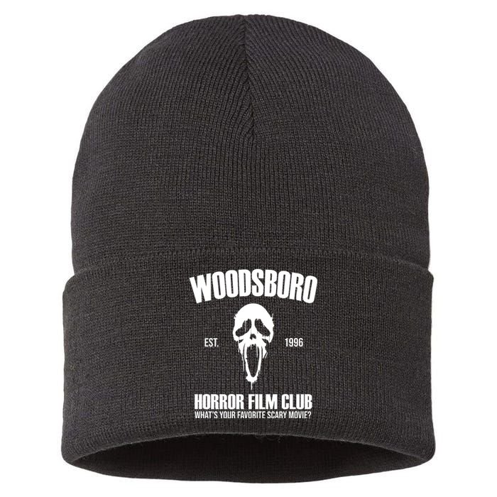 Woodsboro Horror Film Club Scary Movie Sustainable Knit Beanie