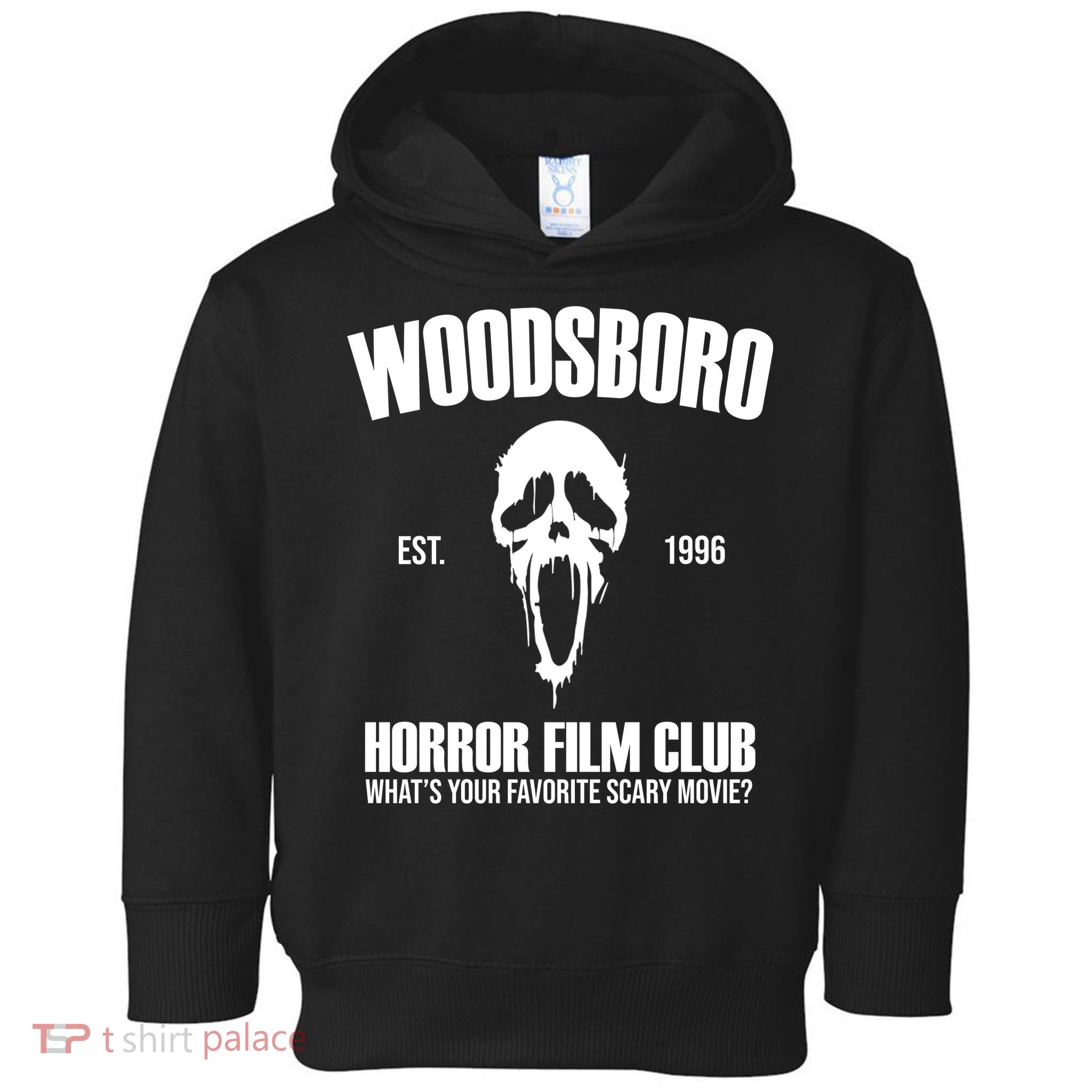 Woodsboro Horror Film Club Scary Movie Toddler Hoodie