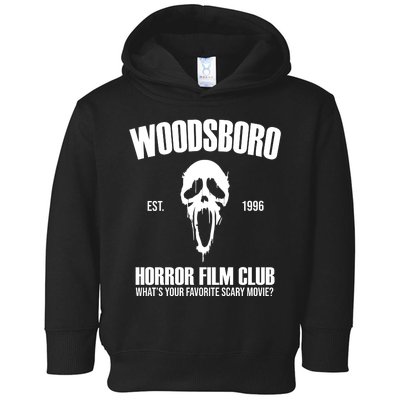 Woodsboro Horror Film Club Scary Movie Toddler Hoodie