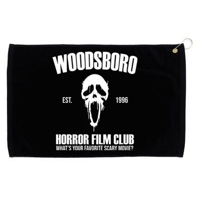 Woodsboro Horror Film Club Scary Movie Grommeted Golf Towel