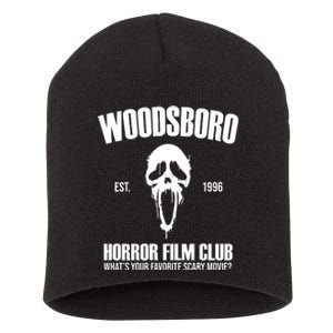 Woodsboro Horror Film Club Scary Movie Short Acrylic Beanie