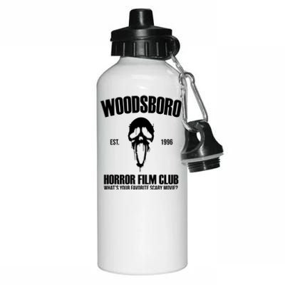 Woodsboro Horror Film Club Scary Movie Aluminum Water Bottle 