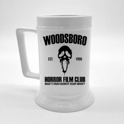 Woodsboro Horror Film Club Scary Movie Beer Stein