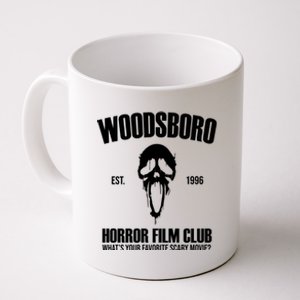 Woodsboro Horror Film Club Scary Movie Coffee Mug