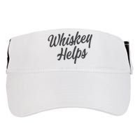 Whiskey Helps Funny Adult Drive Performance Visor