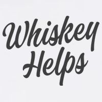 Whiskey Helps Funny Flatbill Hat