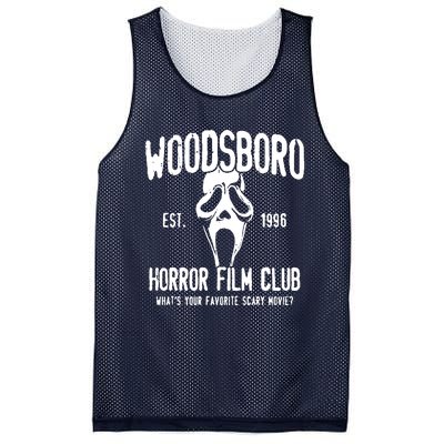 Woodsboro Horror Film Club Mesh Reversible Basketball Jersey Tank