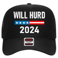 Will Hurd For Election President 2024 High Crown Mesh Back Trucker Hat