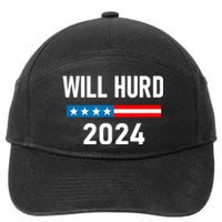 Will Hurd For Election President 2024 7-Panel Snapback Hat