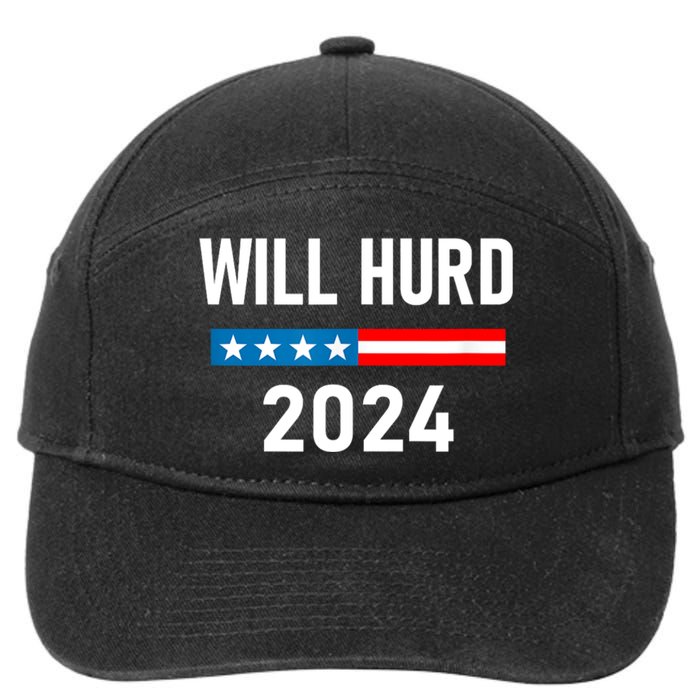 Will Hurd For Election President 2024 7-Panel Snapback Hat