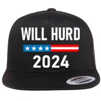 Will Hurd For Election President 2024 Flat Bill Trucker Hat