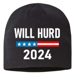 Will Hurd For Election President 2024 Sustainable Beanie