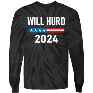 Will Hurd For Election President 2024 Tie-Dye Long Sleeve Shirt