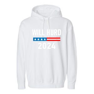 Will Hurd For Election President 2024 Garment-Dyed Fleece Hoodie