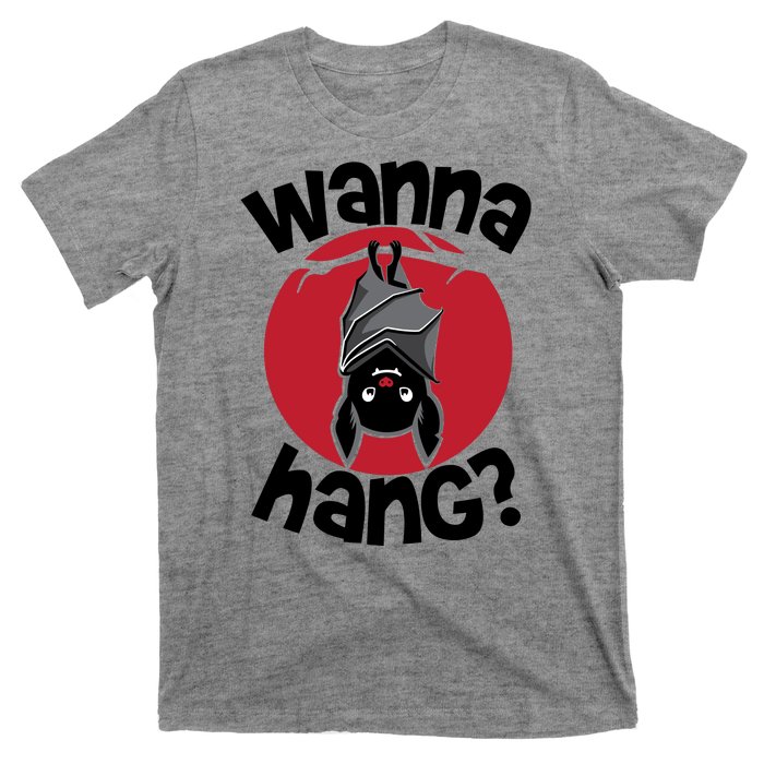 Wanna Hang Funny Bat T-Shirt