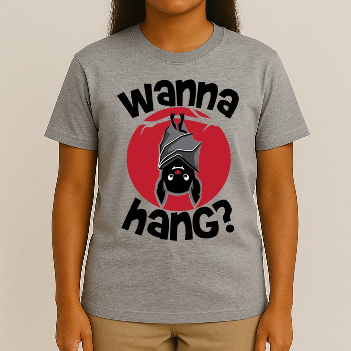 Wanna Hang Funny Bat T-Shirt