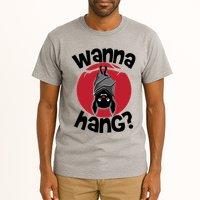 Wanna Hang Funny Bat Tall T-Shirt